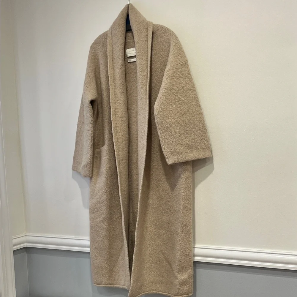 Lauren Manoogian Women's Tan Coat - Picture 7 of 14